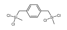 Si,Si,Si',Si'-tetrachloro-Si,Si'-dimethyl-Si,Si'-p-xylylene-bis-silane结构式