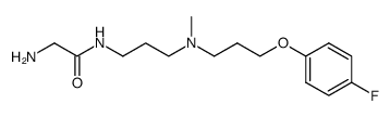 2-Amino-N-(3-{[3-(4-fluoro-phenoxy)-propyl]-methyl-amino}-propyl)-acetamide Structure