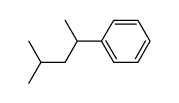 (1,3-Dimethylbutyl)benzene Structure