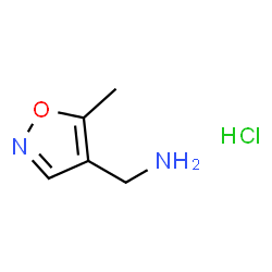 C-(5-Methyl-Isoxazol-4-Yl)-Methylamine Hydrochloride Structure