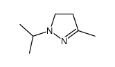 1-Isopropyl-3-methyl-2-pyrazoline结构式