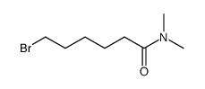 6-bromohexanoic acid dimethylamide结构式