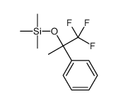 trimethyl-(1,1,1-trifluoro-2-phenylpropan-2-yl)oxysilane Structure