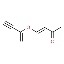 3-Buten-2-one, 4-[(1-methylene-2-propynyl)oxy]-, (3E)- (9CI)结构式
