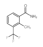 2-Methyl-3-(trifluoromethyl)benzamide Structure