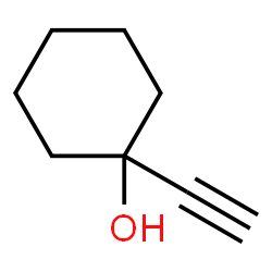 ethynylcyclohexan-1-ol Structure