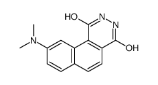 7-dimethylaminonaphthalene-1,2-dicarbonic acid hydrazide结构式