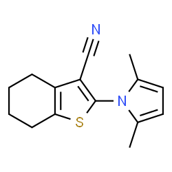 2-(2,5-DIMETHYL-1H-PYRROL-1-YL)-4,5,6,7-TETRAHYDRO-1-BENZOTHIOPHENE-3-CARBONITRILE picture