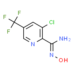 3-CHLORO-N'-HYDROXY-5-(TRIFLUOROMETHYL)-2-PYRIDINECARBOXIMIDAMIDE Structure