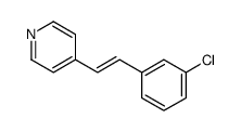 3'-chloro-4-stilbazole structure