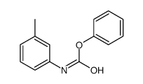 PHENYL N-(M-TOLYL)CARBAMATE structure