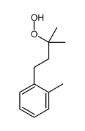 1-(3-hydroperoxy-3-methylbutyl)-2-methylbenzene Structure