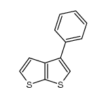 3-Phenylthieno[2,3-b]thiophene结构式