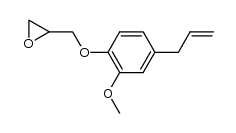 2-[(4-ALLYL-2-METHOXYPHENOXY)METHYL]OXIRANE结构式
