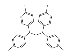 1,1,3,3-tetra-p-tolylpropane结构式