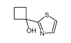 1-(噻唑-2-基)环丁醇结构式