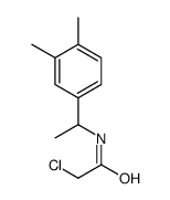 2-chloro-N-[1-(3,4-dimethylphenyl)ethyl]acetamide Structure