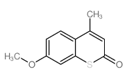 2H-1-Benzothiopyran-2-one,7-methoxy-4-methyl- picture