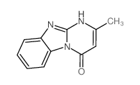 Pyrimido[1,2-a]benzimidazol-4(1H)-one, 2-methyl- (9CI) structure