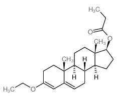 [(8R,9S,10R,13S,14S,17S)-3-ethoxy-10,13-dimethyl-2,7,8,9,11,12,14,15,16,17-decahydro-1H-cyclopenta[a]phenanthren-17-yl] propanoate结构式