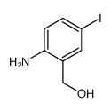 (2-Amino-5-iodophenyl)methanol structure