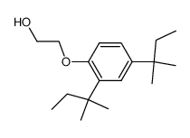 2-(2,4-di-tert-pentyl-phenoxy)-ethanol Structure