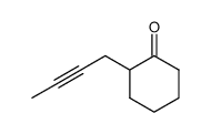 2-(2-Butynyl)cyclohexanone Structure