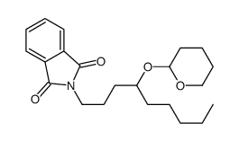 2-[4-(oxan-2-yloxy)nonyl]isoindole-1,3-dione Structure
