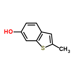 2-Methyl-1-benzothiophene-6-ol结构式