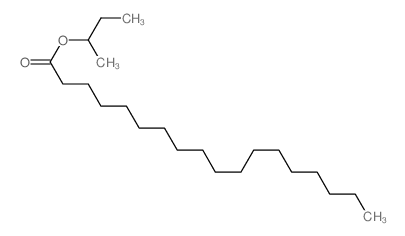 Octadecanoic acid,1-methylpropyl ester结构式