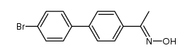 1-(4'-Brom-biphenyl-4-yl)-ethan-1-on-oxim结构式