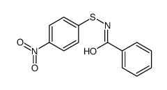 N-(4-nitrophenyl)sulfanylbenzamide Structure