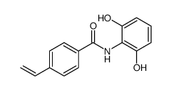 Benzamide, N-(2,6-dihydroxyphenyl)-4-ethenyl- (9CI) structure