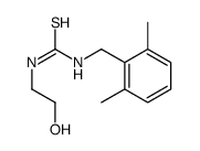 1-[(2,6-dimethylphenyl)methyl]-3-(2-hydroxyethyl)thiourea结构式