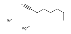 magnesium,oct-1-yne,bromide结构式