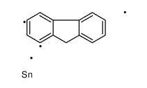 9H-fluoren-1-yl(trimethyl)stannane Structure