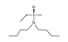 Di-n-butyl-(1-methylpropyl)amin结构式