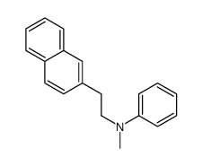 N-methyl-N-(2-naphthalen-2-ylethyl)aniline Structure