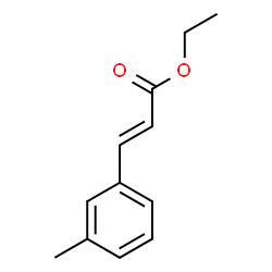 (E)-3-(间甲苯基)丙烯酸乙酯结构式