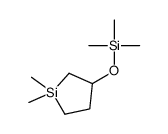(1,1-dimethylsilolan-3-yl)oxy-trimethylsilane Structure