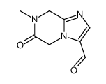 Imidazo[1,2-a]pyrazine-3-carboxaldehyde, 5,6,7,8-tetrahydro-7-methyl-6-oxo- (9CI) structure