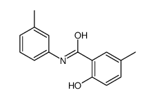 2-hydroxy-5-methyl-N-(3-methylphenyl)benzamide Structure