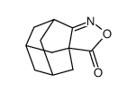 4,5,6,7,8,9-hexahydro-3a,7:5,9-dimethano-cycloocta[c]isoxazol-3-one结构式