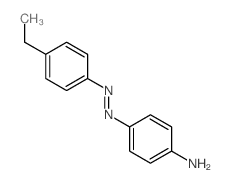 Benzenamine, 4-[ (4-ethylphenyl)azo]- Structure