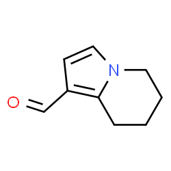 1-Indolizinecarboxaldehyde, 5,6,7,8-tetrahydro- (9CI) structure