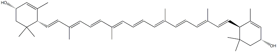 (3R,3'S)-ε,ε-Carotene-3,3'-diol picture