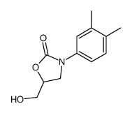 3-(3,4-dimethylphenyl)-5-(hydroxymethyl)-1,3-oxazolidin-2-one Structure