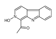 1-(2-hydroxypyrido[3,4-b]indol-1-yl)ethanone结构式