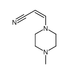 2-Propenenitrile,3-(4-methyl-1-piperazinyl)-,(E)-(9CI) picture
