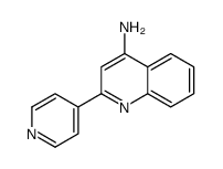 2-pyridin-4-ylquinolin-4-amine Structure